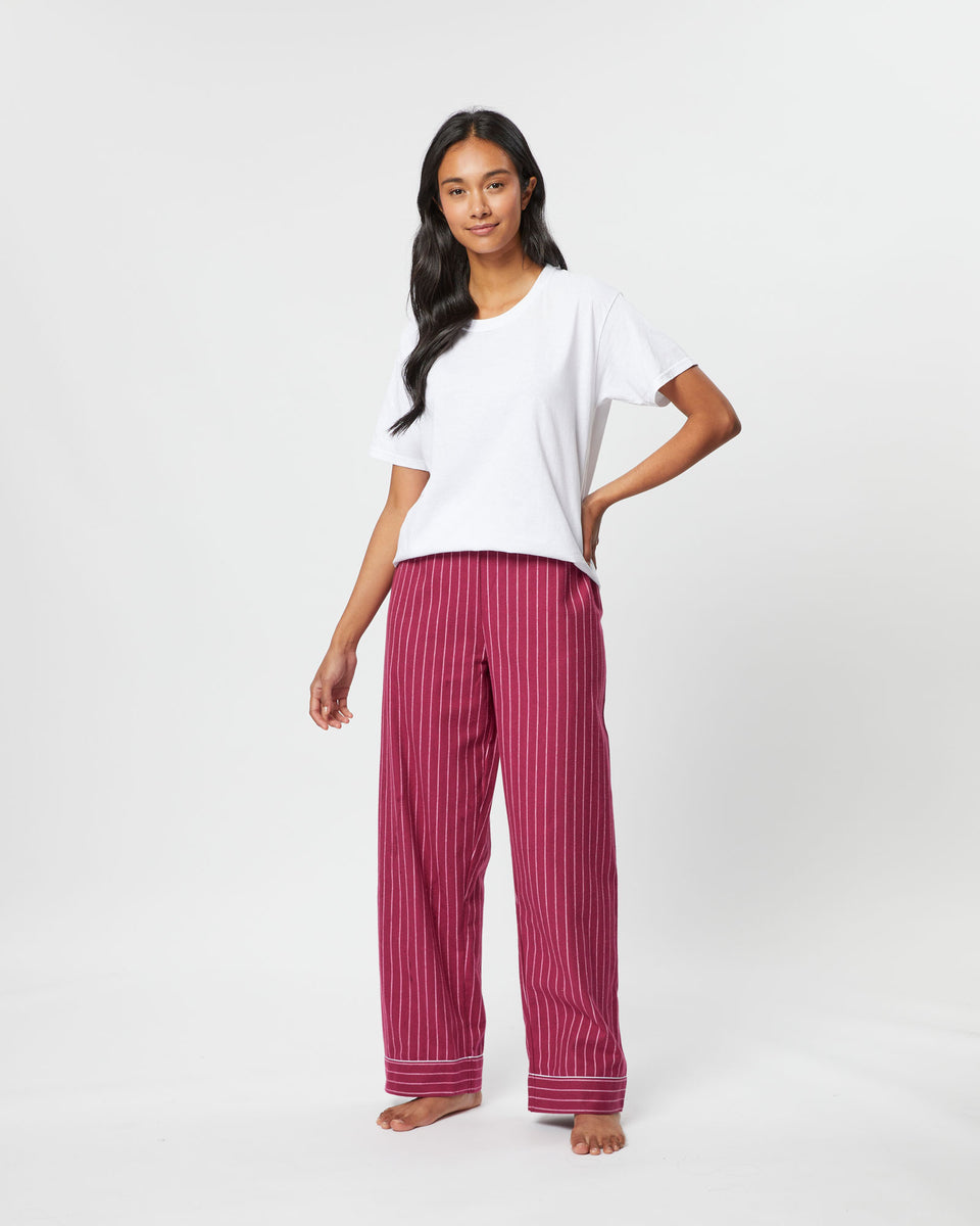 Women's Brushed Cotton Pyjamas - Haselbury