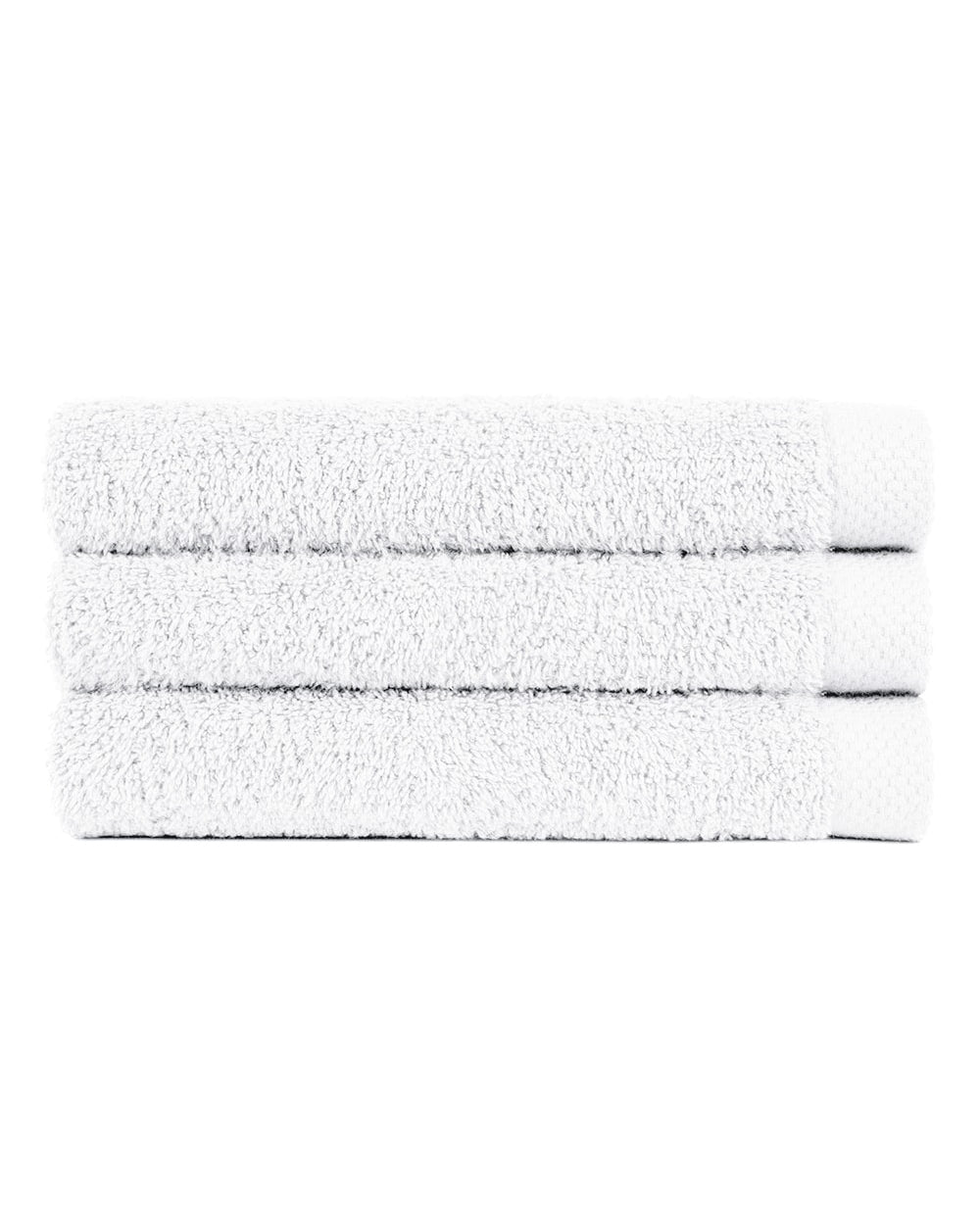 100% Cotton Towels (ht50) - White | Bonsoir of London