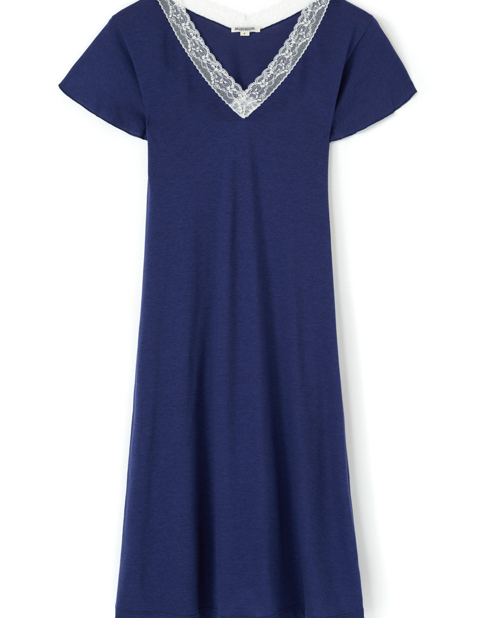 Women's Ella Short Midnight Nightdress | Bonsoir of London