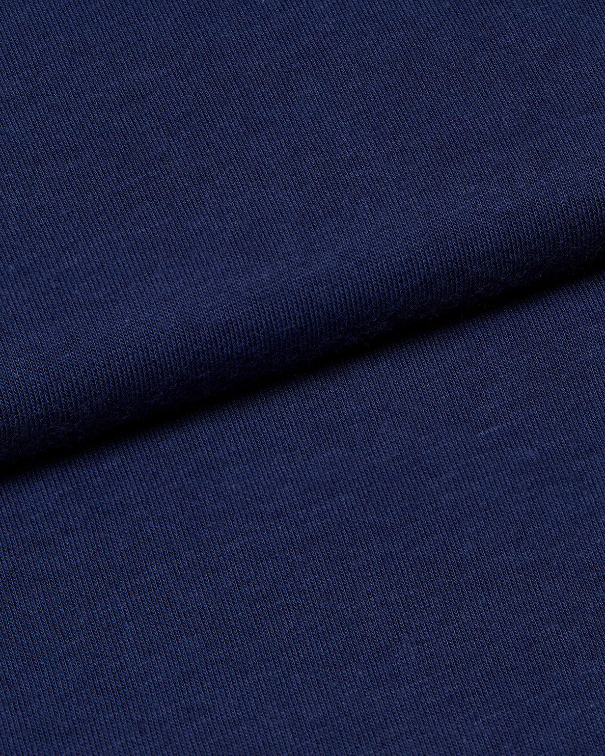 Women's Jersey Ella Pyjamas - Midnight Blue | Bonsoir of London