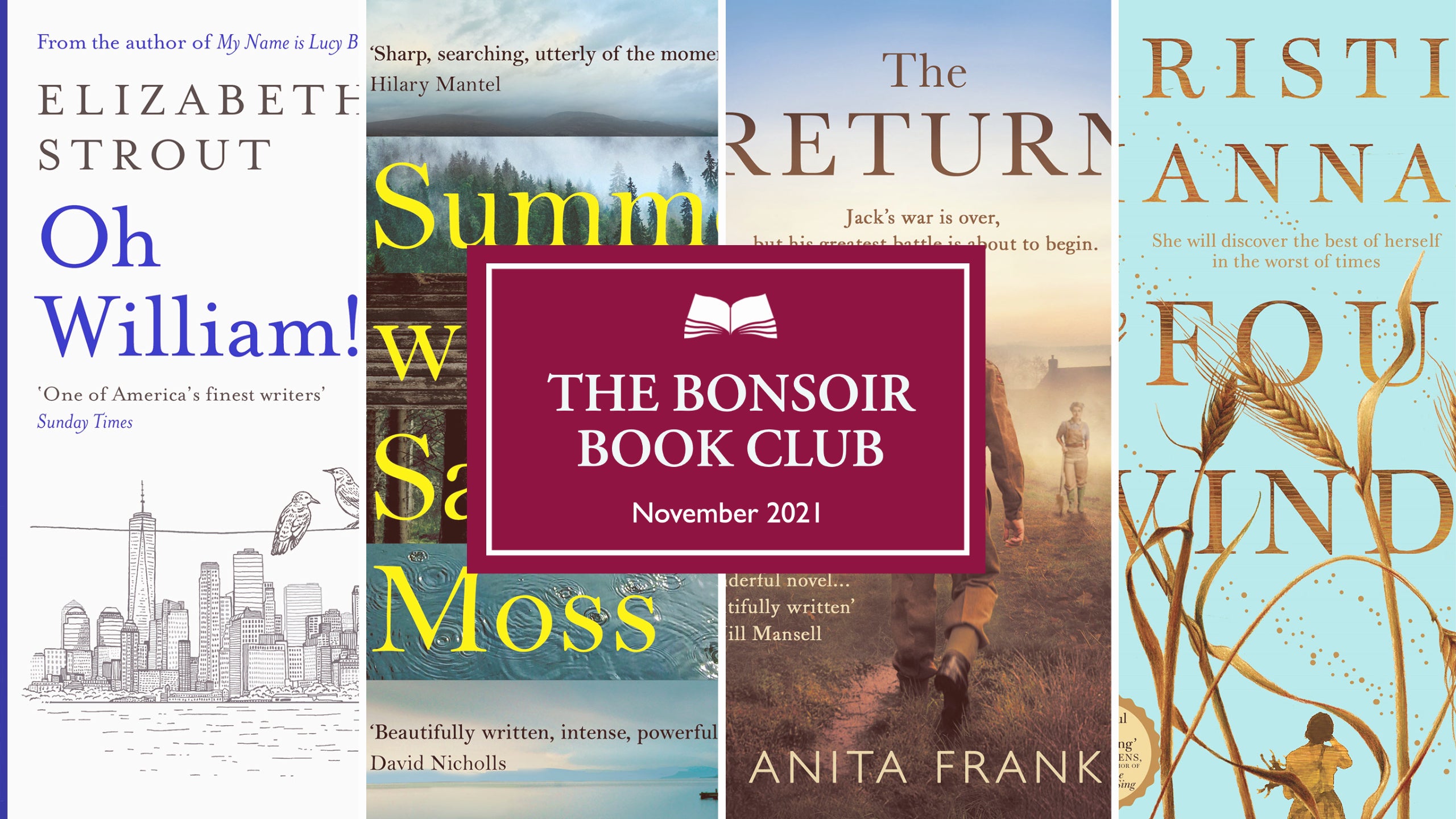 THE BONSOIR BOOK CLUB | November 2021