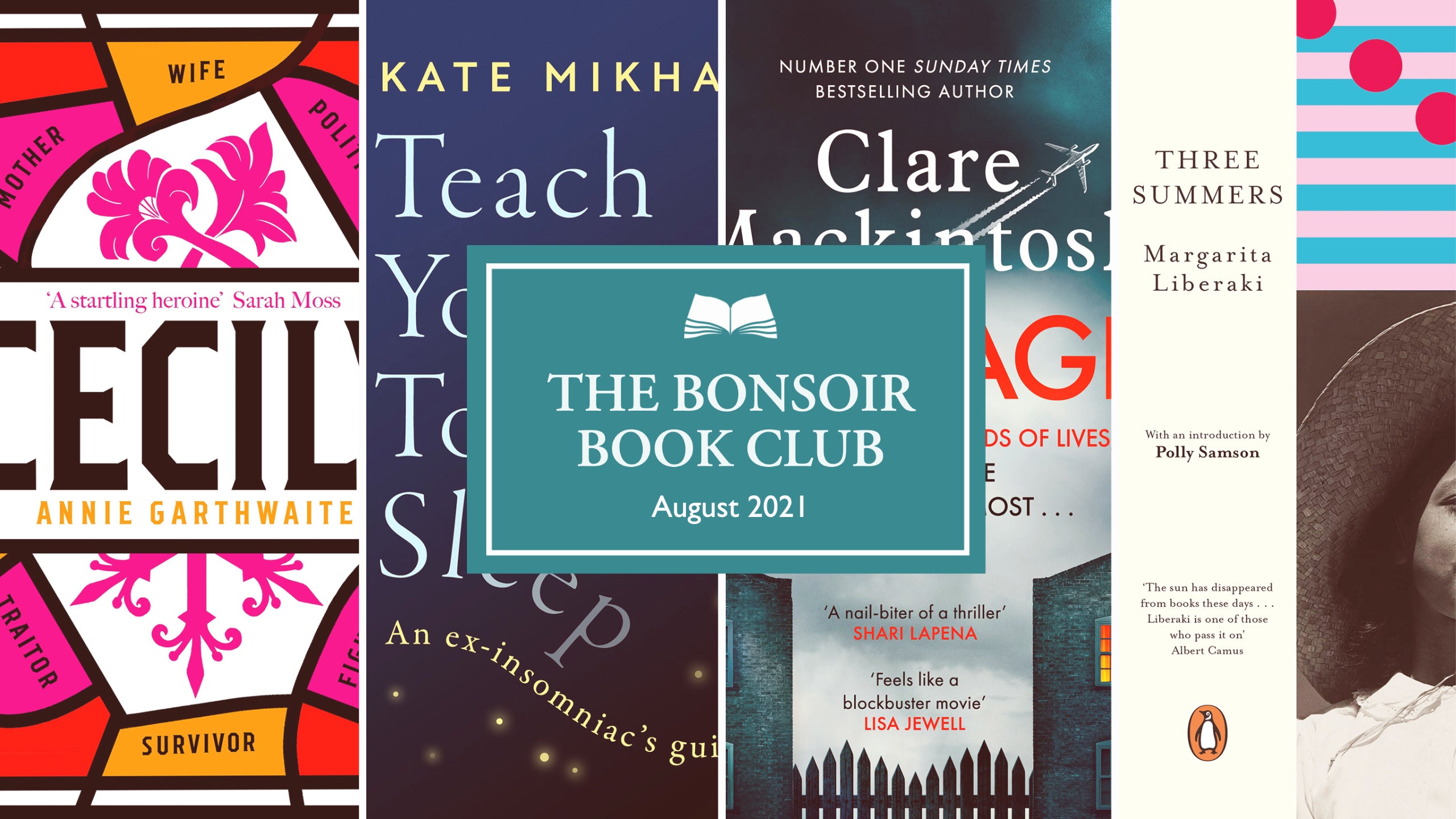 THE BONSOIR BOOK CLUB | August 2021