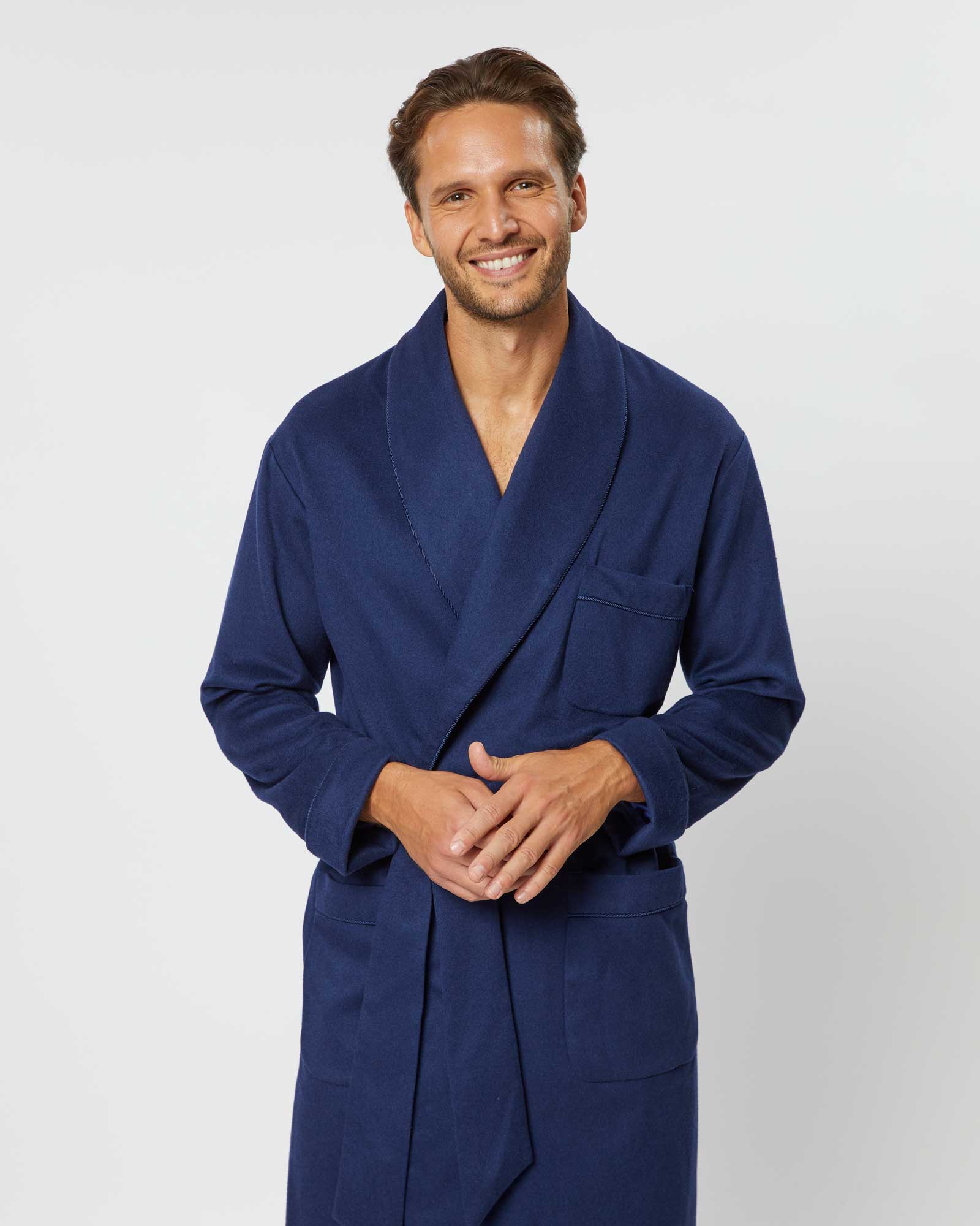 Men's Dressing Gowns: Silk Dressing Gowns | New & Lingwood