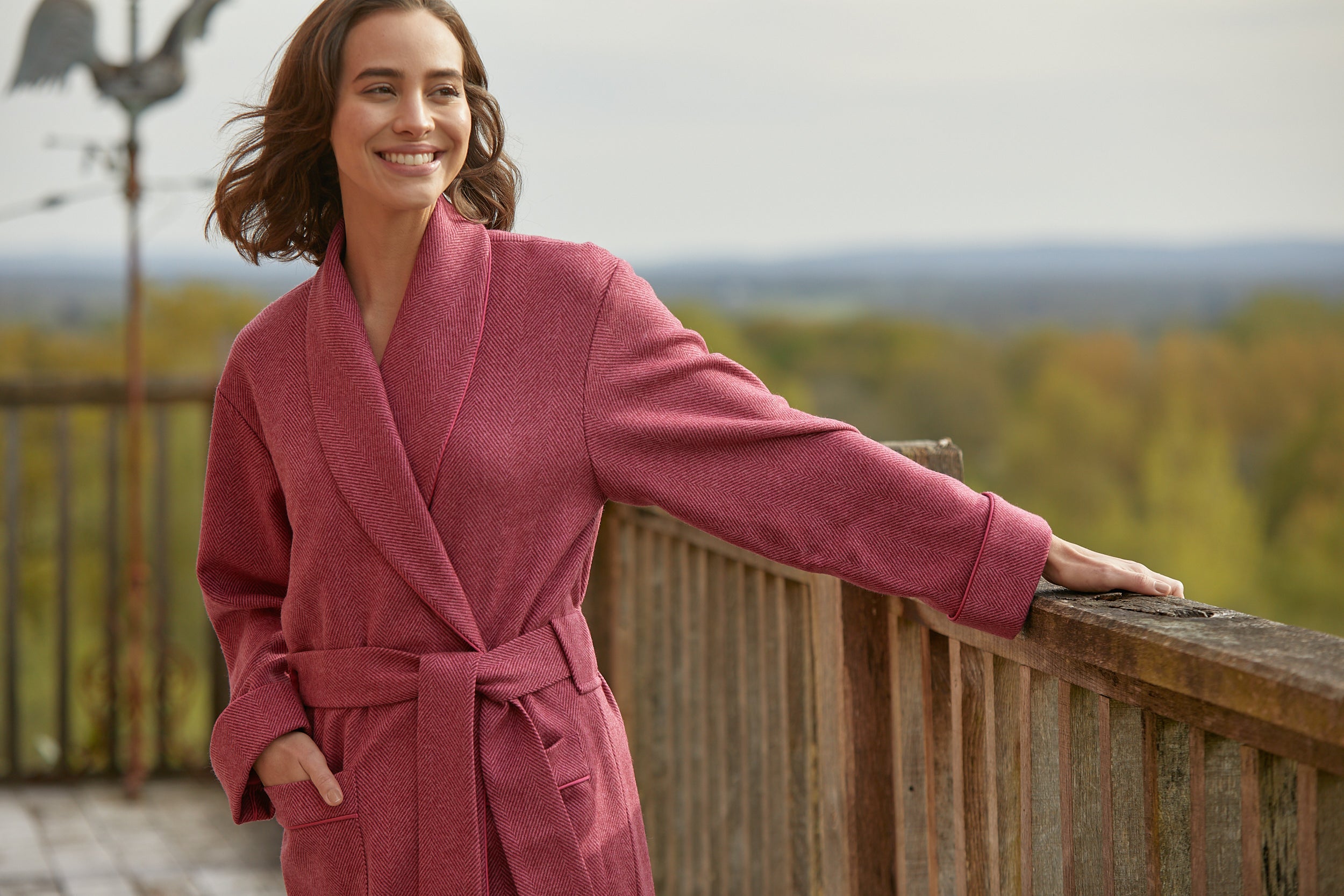 THE WOOL ROBE Bonsoir of London THE WOOL ROBE Bonsoir of London