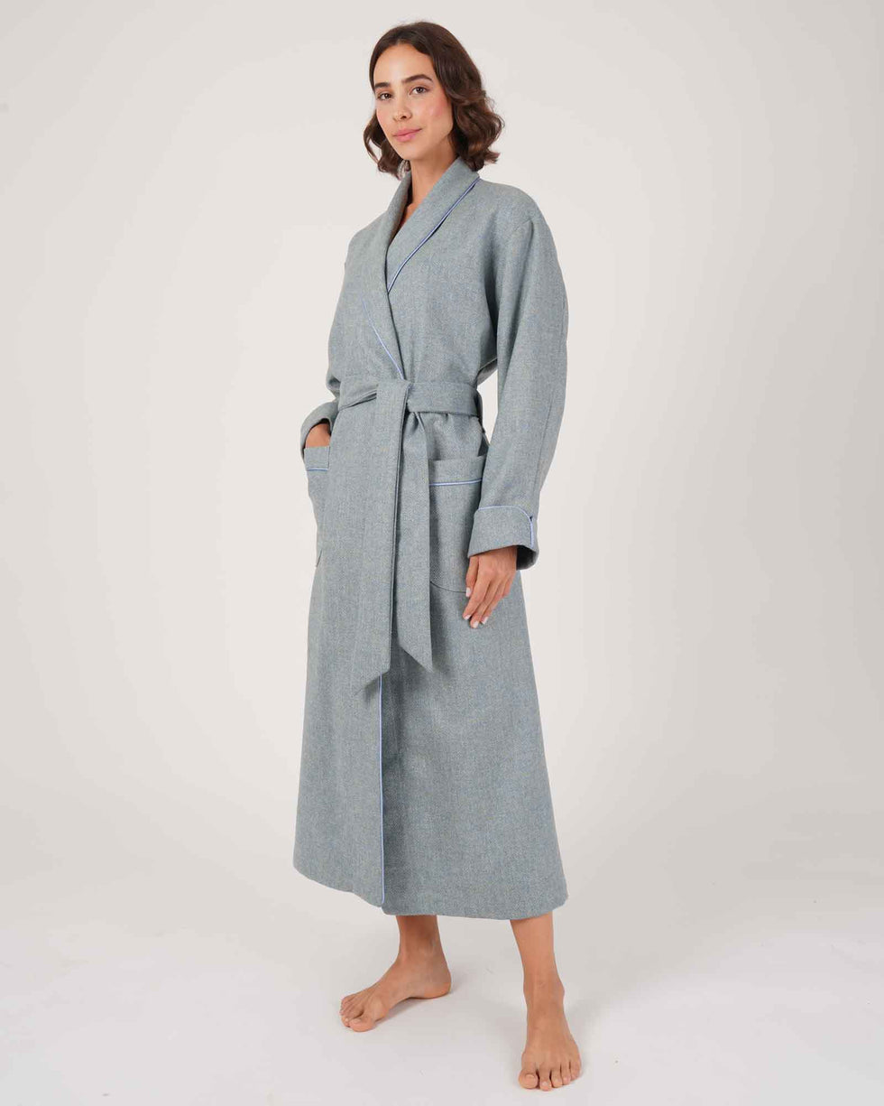 NEW SEASON WOOL ROBES – Bonsoir of London