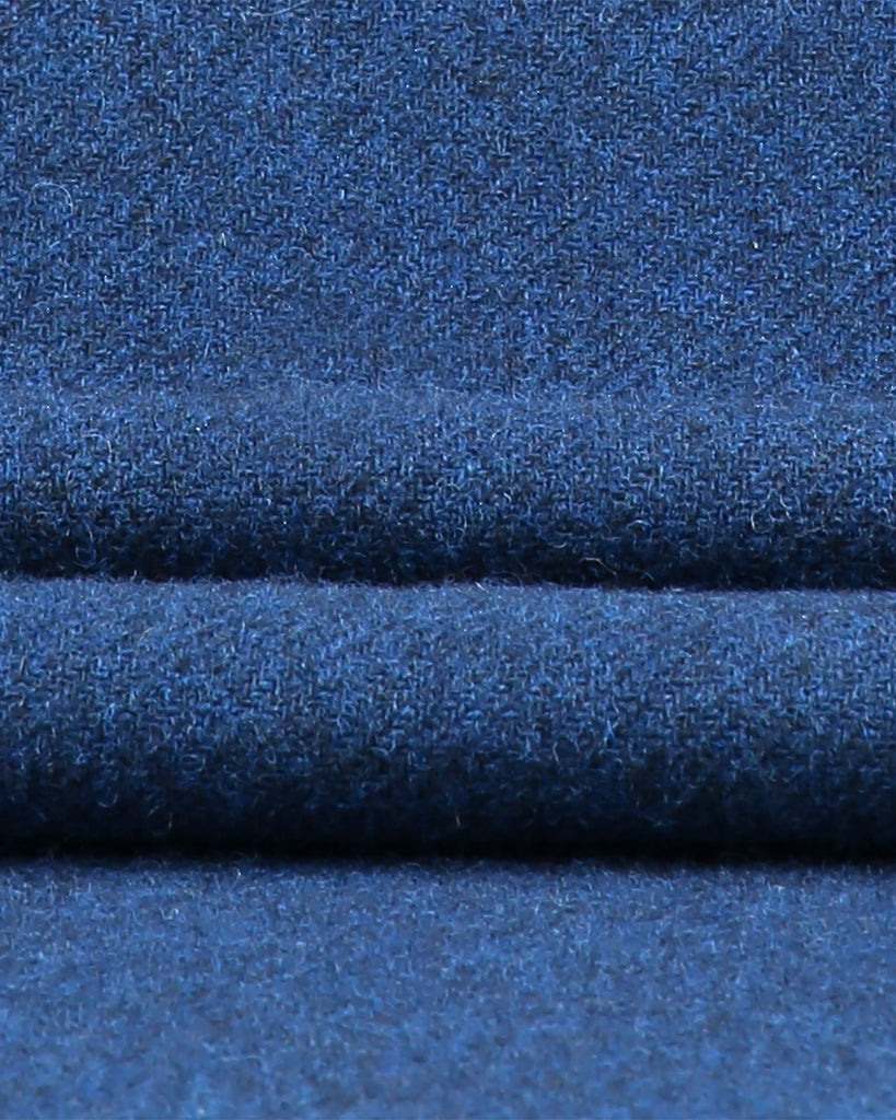 Men's Silk-Lined Wool Robe - Royal | Bosnoir of London