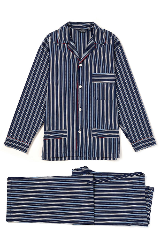 Luxury Two-Fold Pyjamas in TF33 | Bonsoir of London