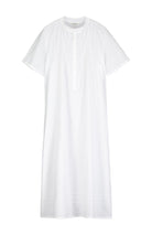 Women's Victoria Short Sleeve White Nightdress | Bonsoir of London