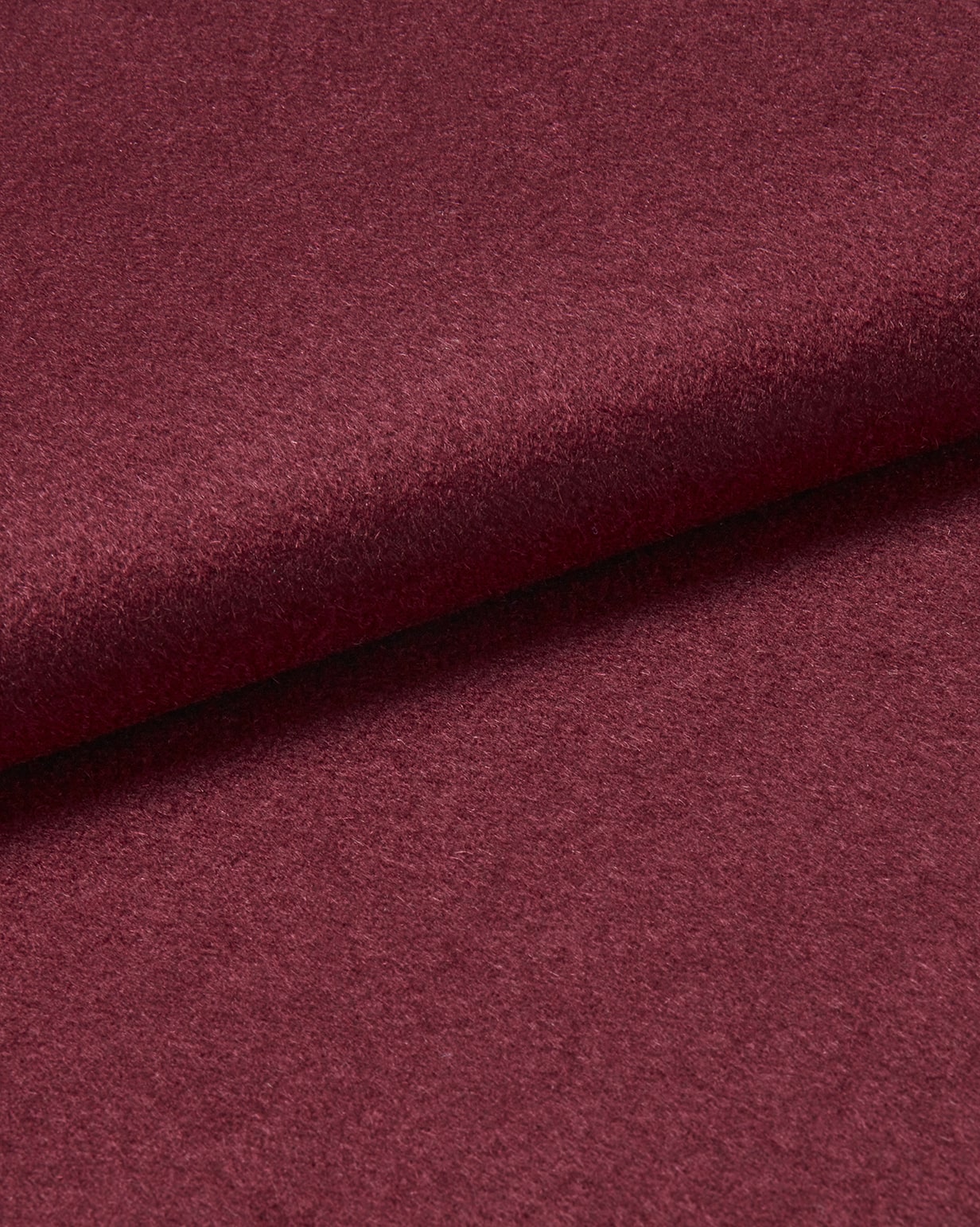 Women's Silk-Lined Cashmere Robe - Claret | Bonsoir of London