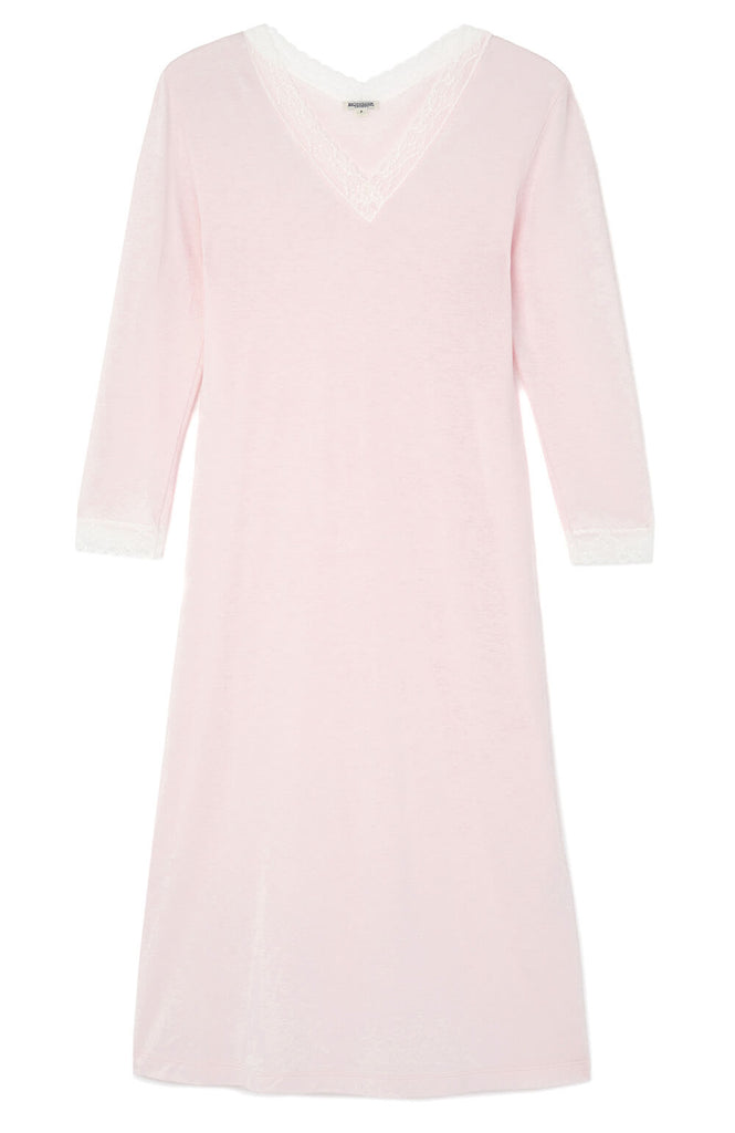 Women's Ella Soft Pink Nightdress | Bonsoir of London
