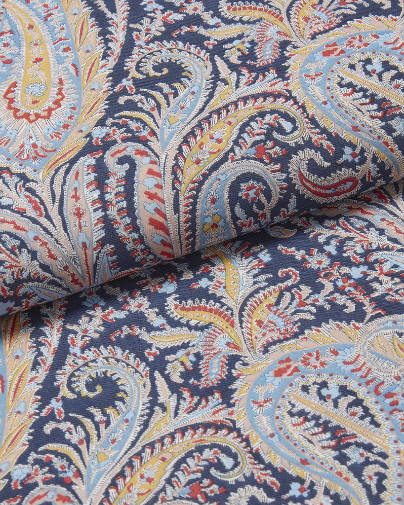 Men's Fine Cotton Nightshirt Made with Liberty Fabric - Felix Paisley | Bonsoir of London