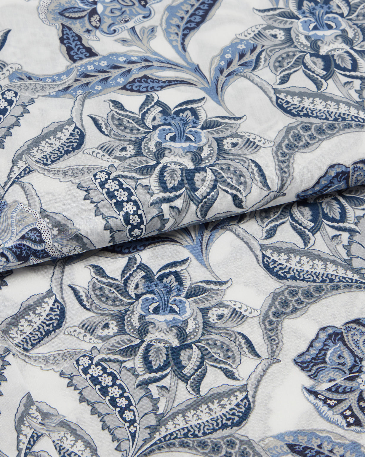 Women's Organic Cotton Dressing Gown Made with Liberty Fabric Paradi