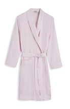 Women's Pink Jacquard Short Dressing Gown | Bonsoir of London