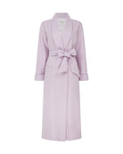 Women's Silk-Lined Wool Robe - LilacWomen's Silk-Lined Wool Robe - Lilac | Bonsoir of London