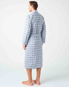 Men's Keswick Brushed Cotton Dressing Gown | Bonsoir of London