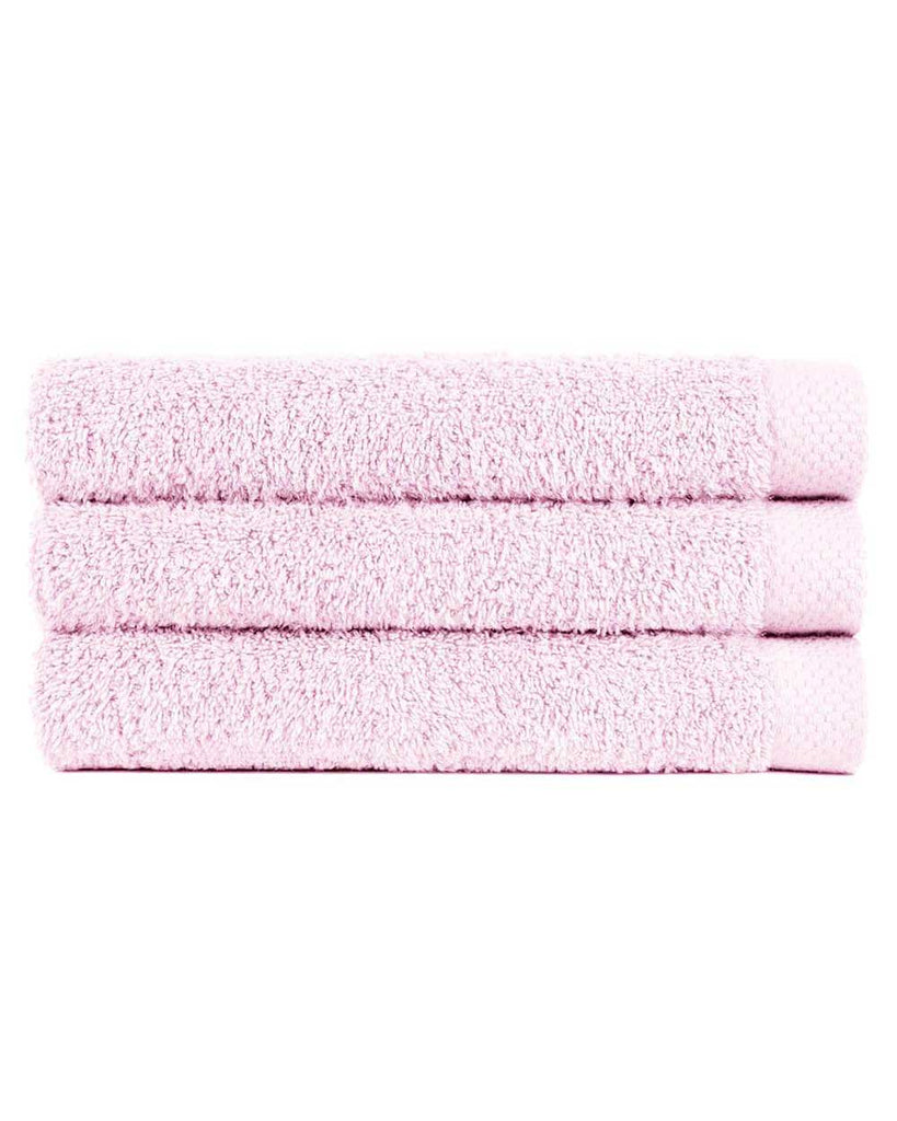 100% Cotton Towels (ht50) - Pink | Bonsoir of London